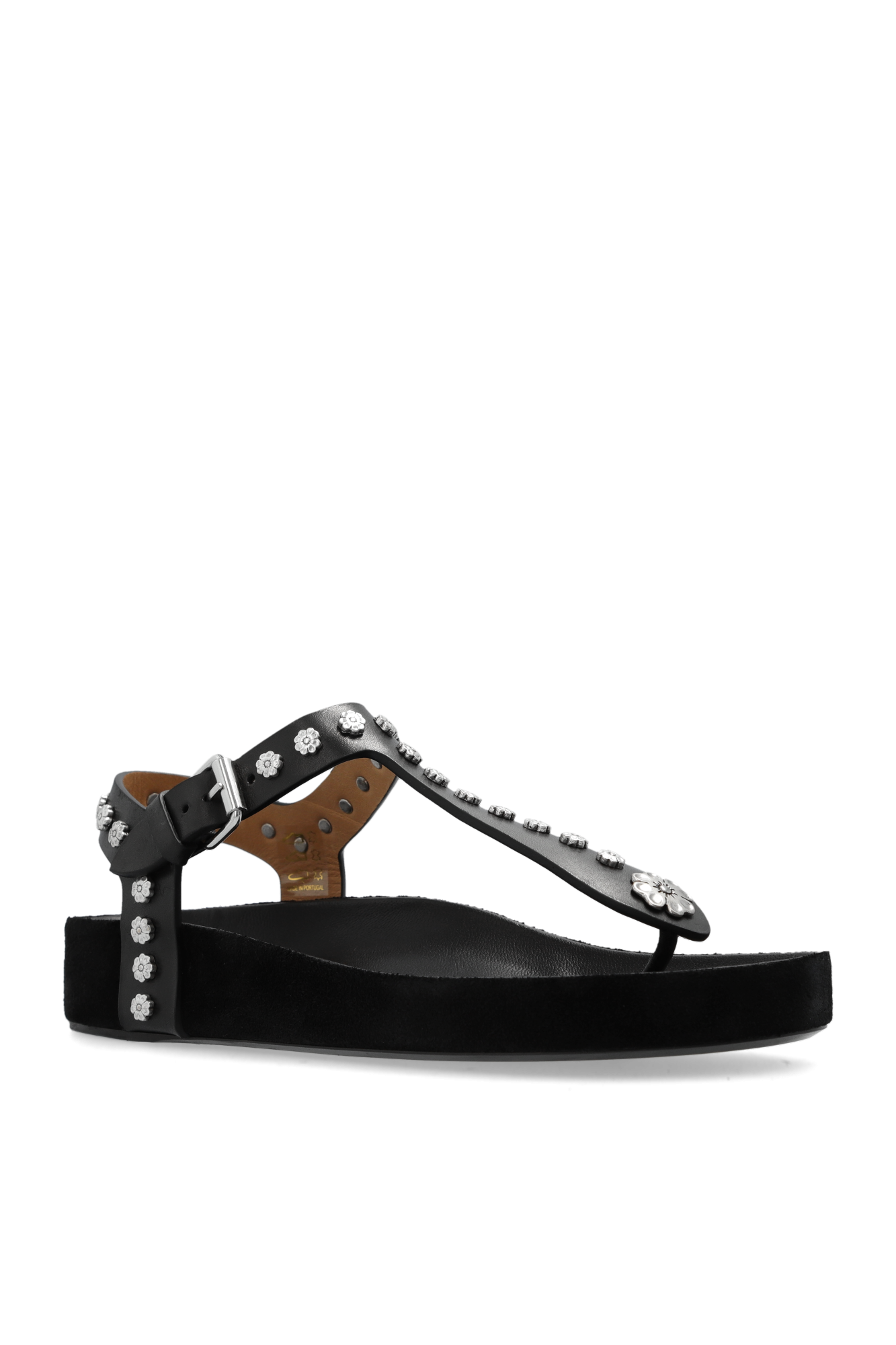 Black 'Flower' sandals Isabel Marant - SchaferandweinerShops